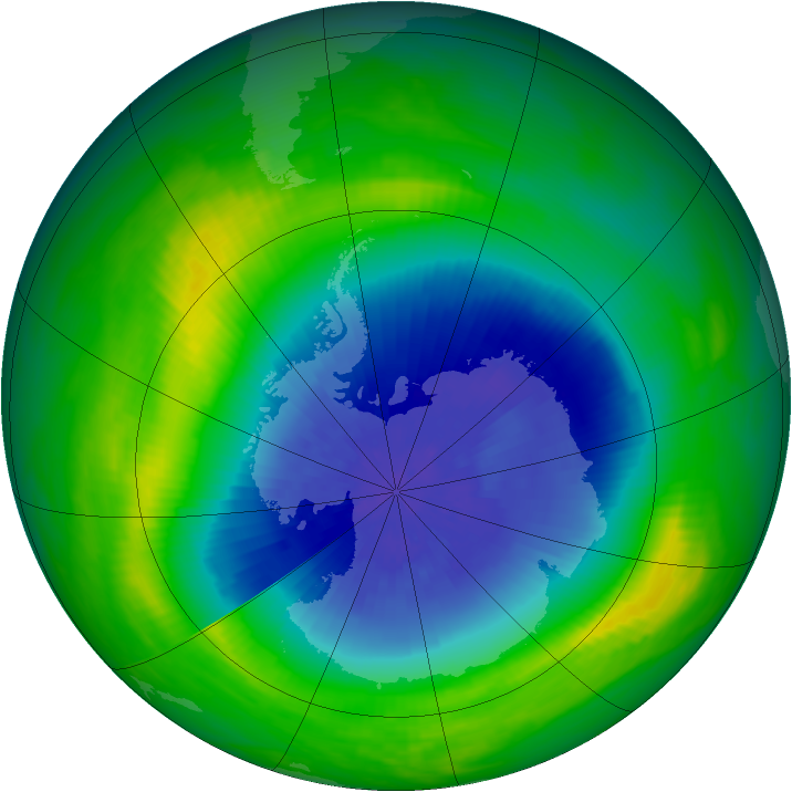 Ozone Map 1983-10-17